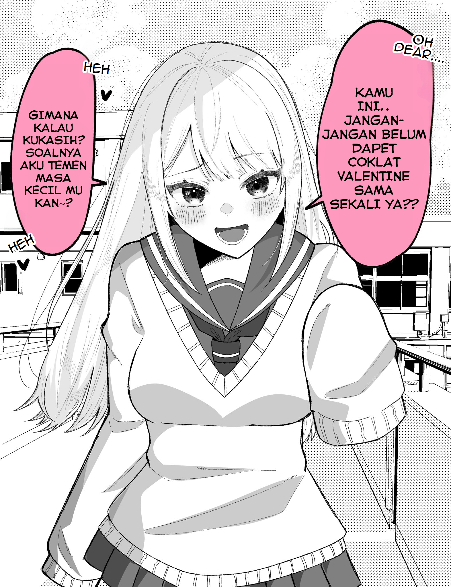 The Story of How My Childhood Friend Gave Me Chocolate on Valentine's Day after I Didn't Get Any from Anyone Chapter 0 - halaman 1