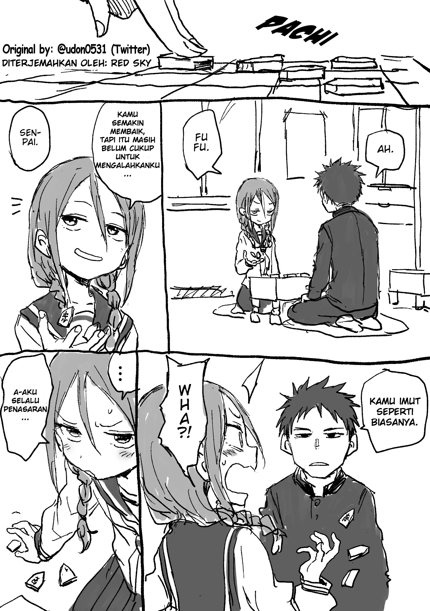 The Story of Senpai and Kouhai in Shogi Club Chapter 1 - halaman 1
