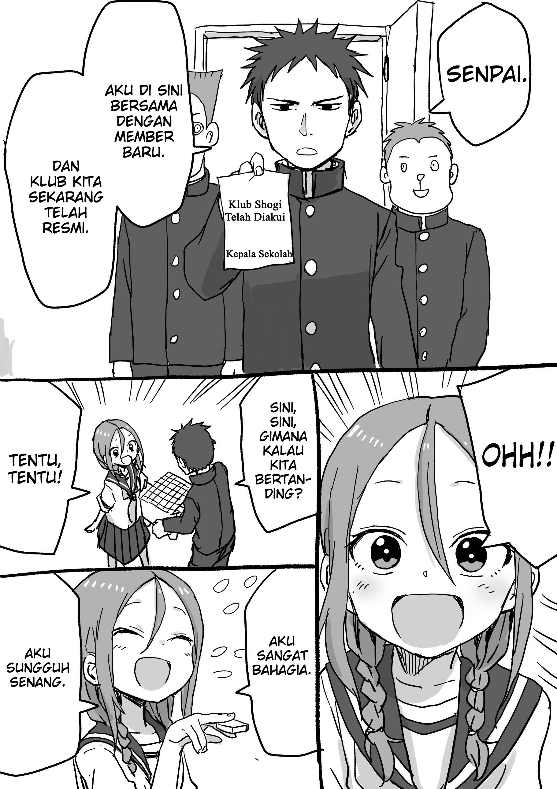 The Story of Senpai and Kouhai in Shogi Club Chapter 13 - halaman 1