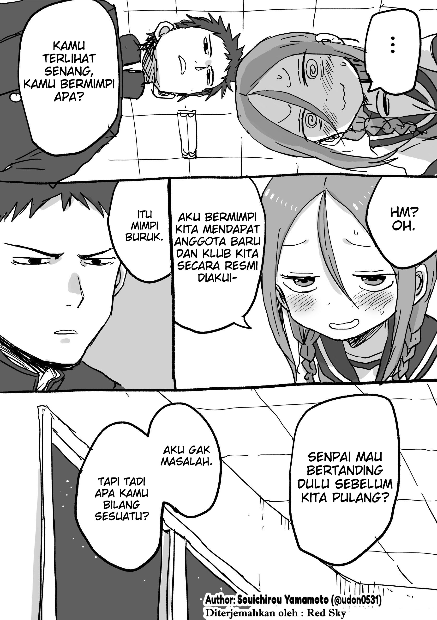 The Story of Senpai and Kouhai in Shogi Club Chapter 13 - halaman 4