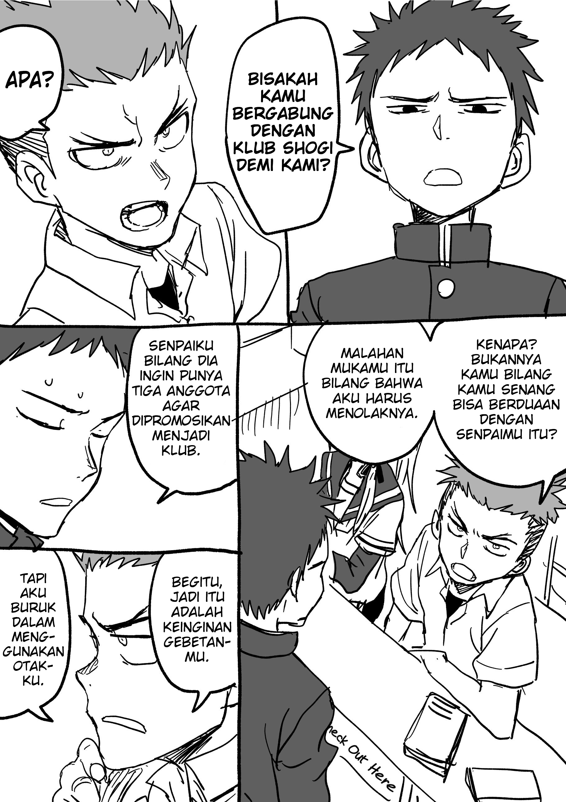 The Story of Senpai and Kouhai in Shogi Club Chapter 16 - halaman 1