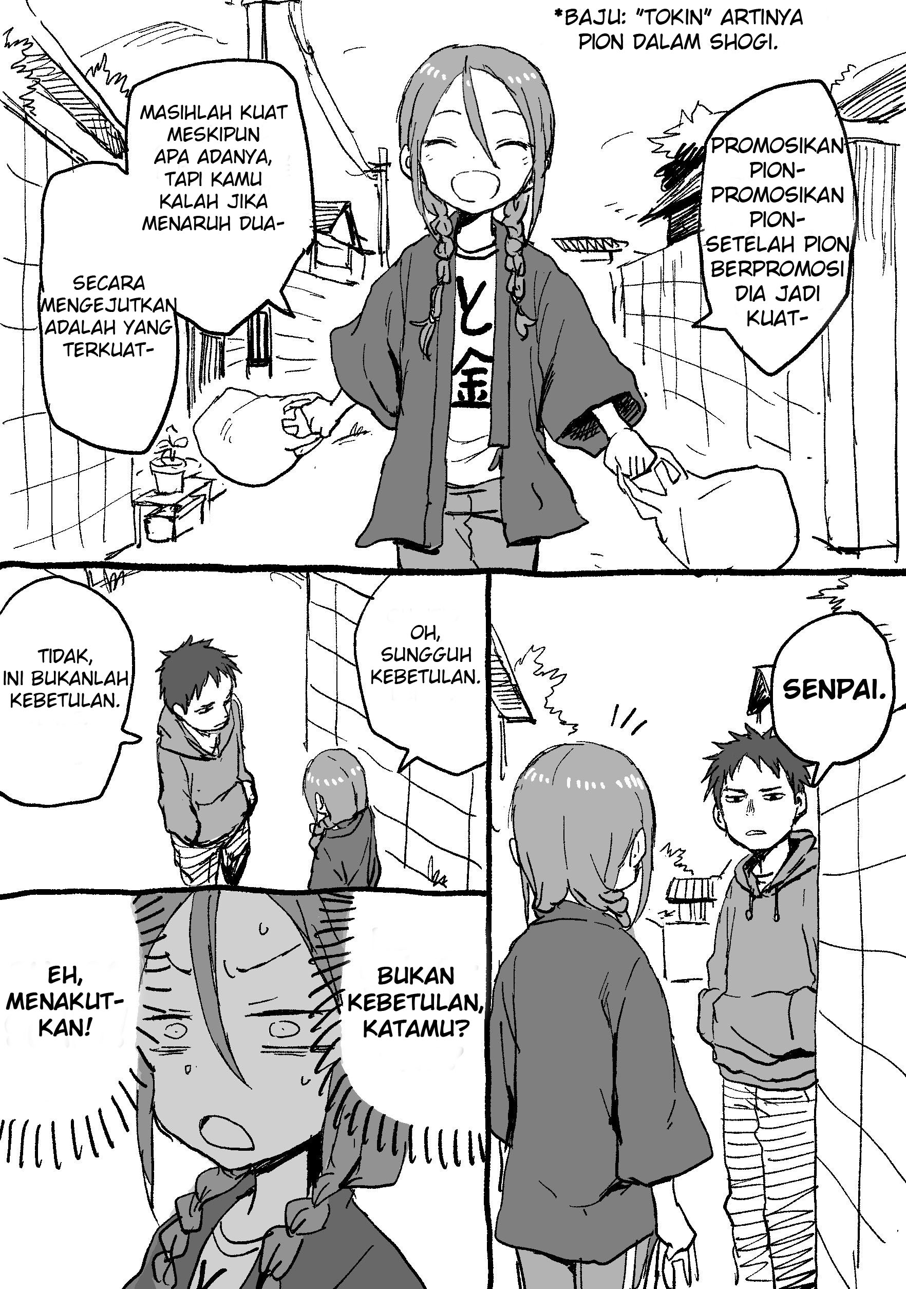 The Story of Senpai and Kouhai in Shogi Club Chapter 2 - halaman 1