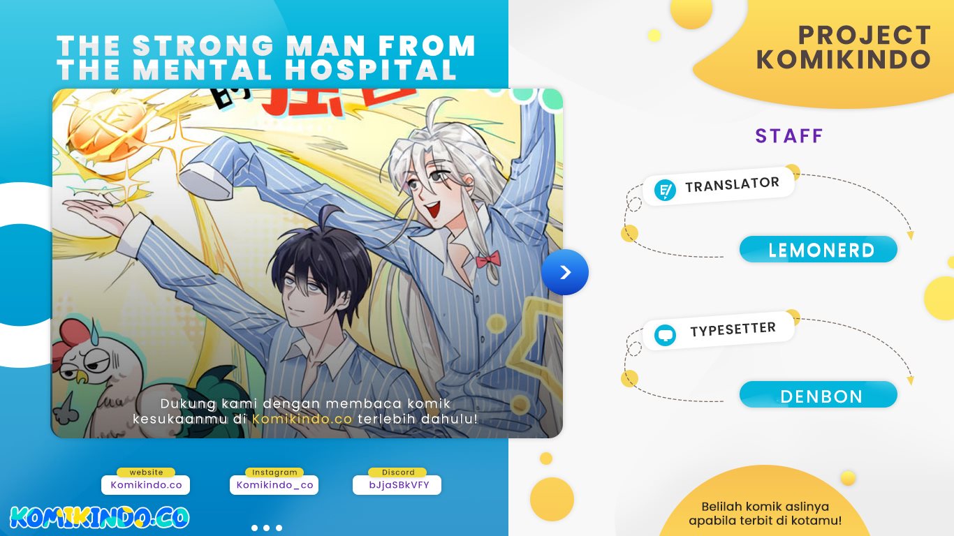 The Strong Man From the Mental Hospital Chapter 109 - halaman 1
