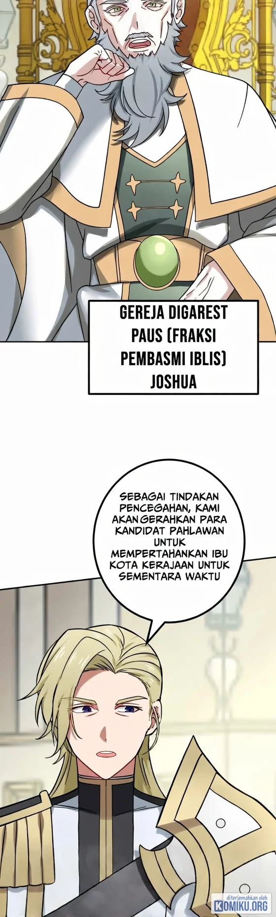 The strongest assassin gets transferred to another world with his whole class Chapter 103 - halaman 7
