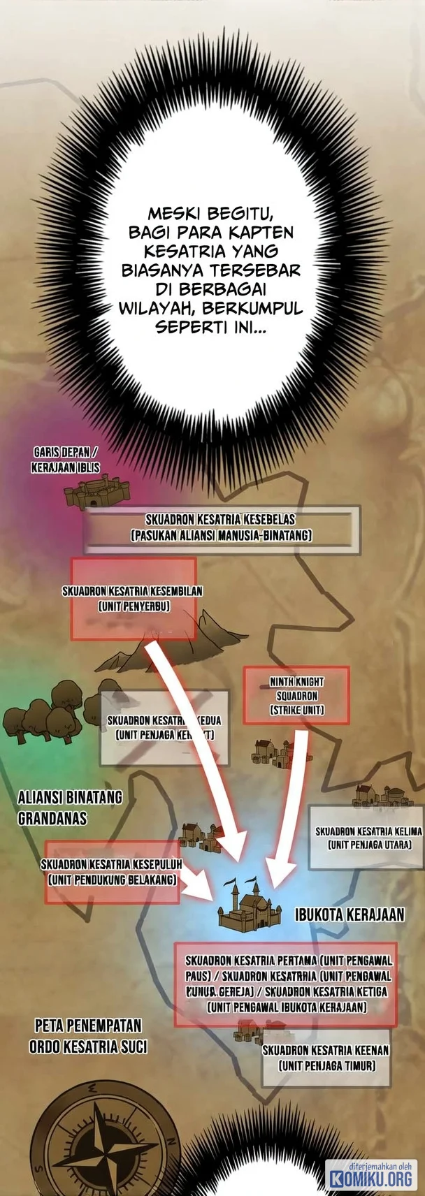 The strongest assassin gets transferred to another world with his whole class Chapter 104 - halaman 56