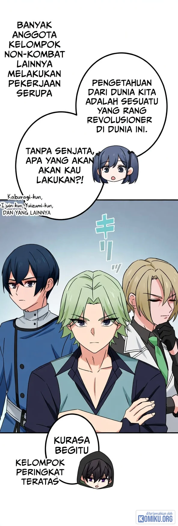 The strongest assassin gets transferred to another world with his whole class Chapter 108 - halaman 8