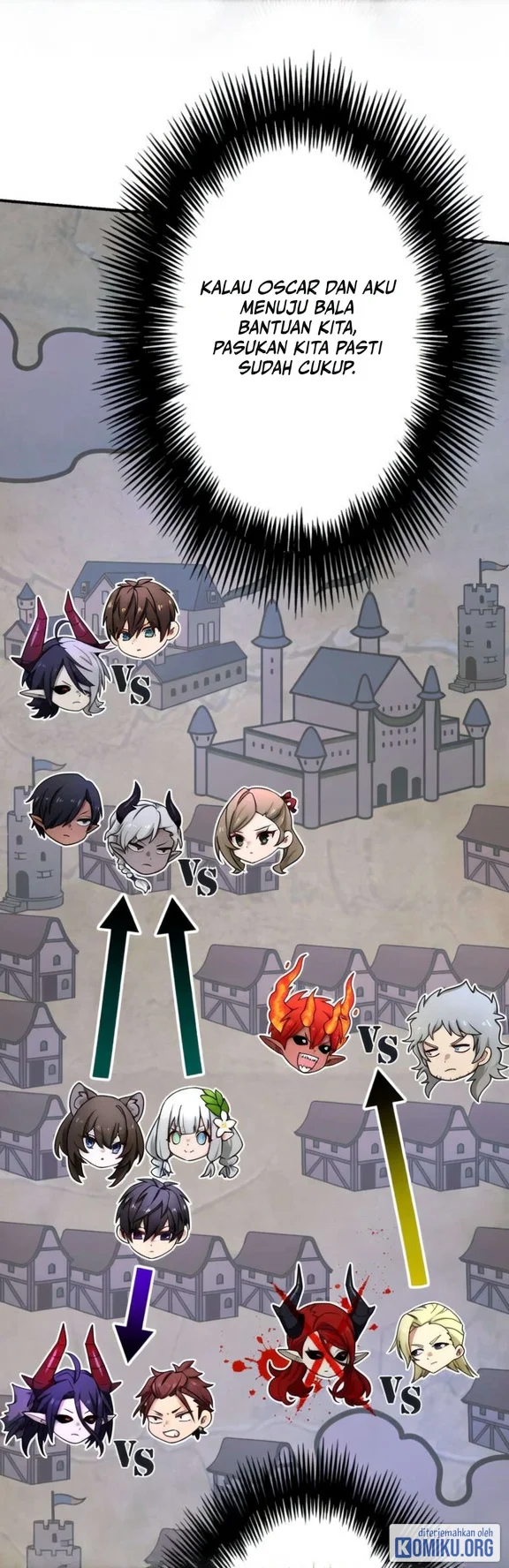 The strongest assassin gets transferred to another world with his whole class Chapter 122 - halaman 1
