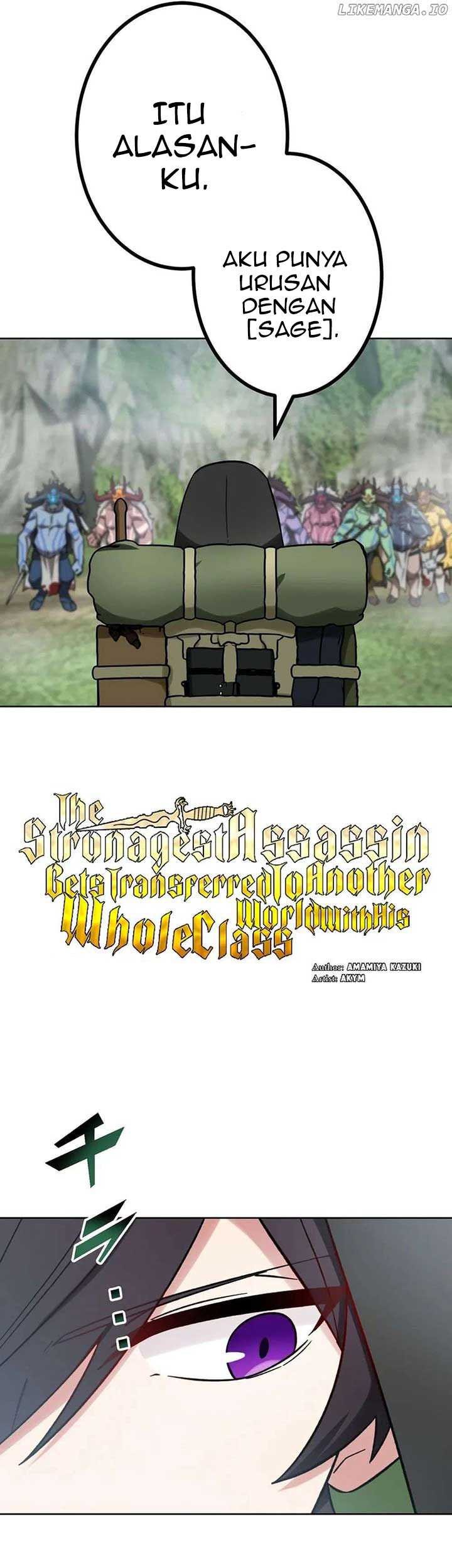 The strongest assassin gets transferred to another world with his whole class Chapter 35 - halaman 15