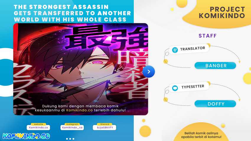 The strongest assassin gets transferred to another world with his whole class Chapter 55 - halaman 1