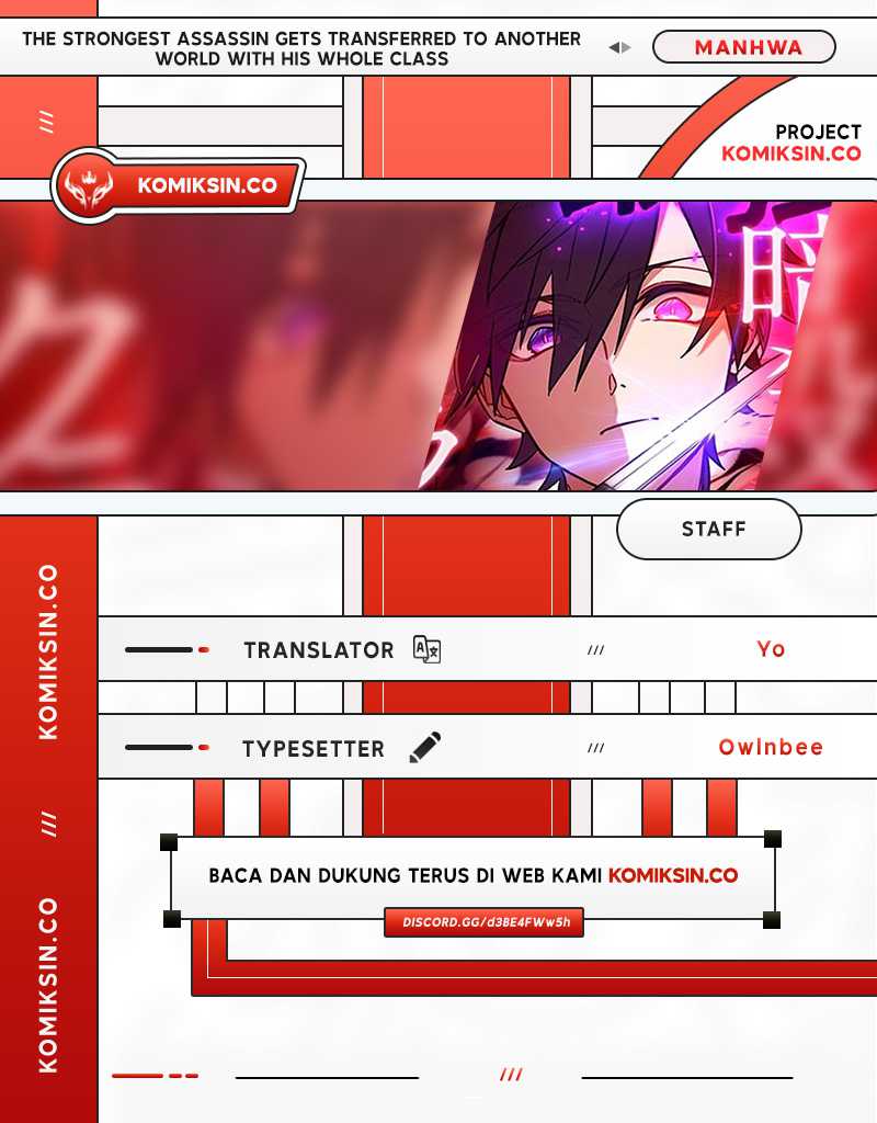The strongest assassin gets transferred to another world with his whole class Chapter 61 - halaman 1