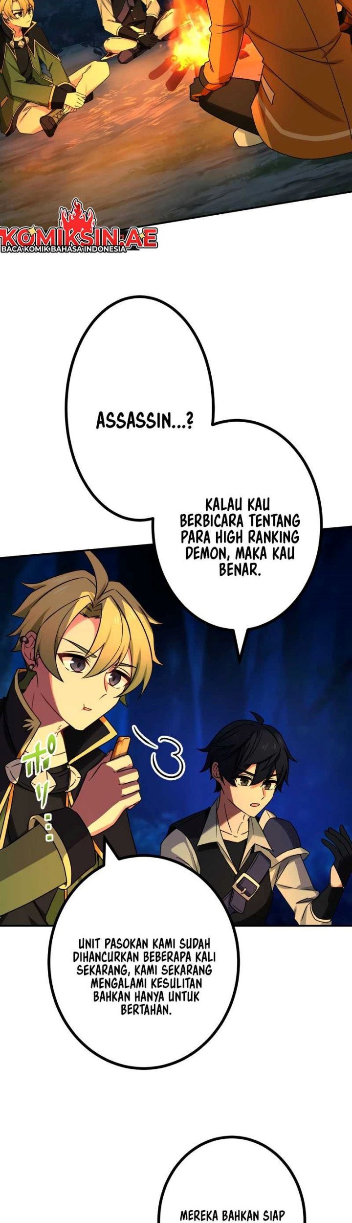 The strongest assassin gets transferred to another world with his whole class Chapter 86 - halaman 44