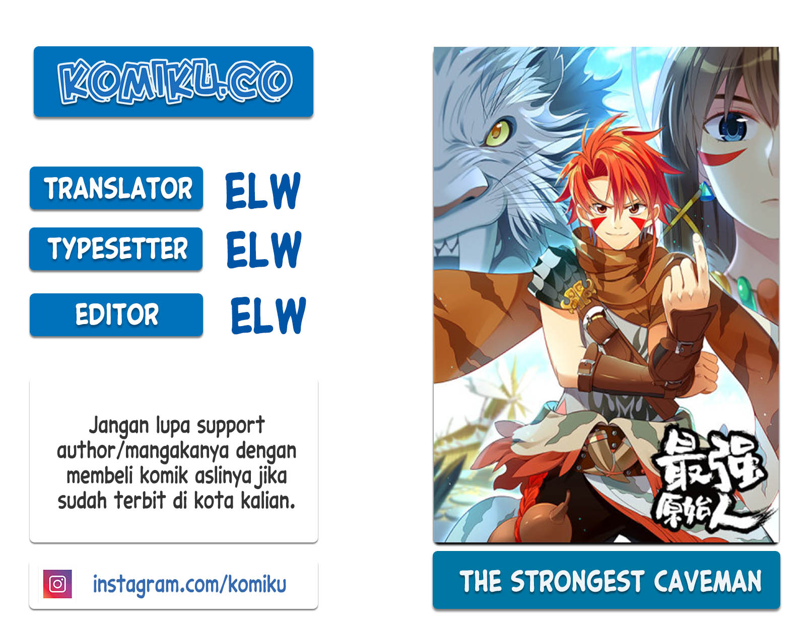 The Strongest Caveman Chapter 33 - halaman 1