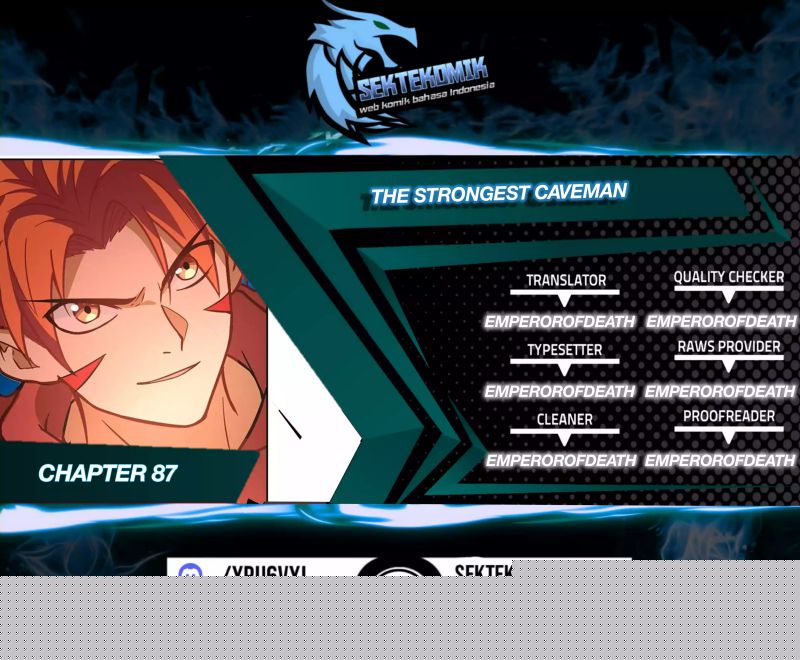 The Strongest Caveman Chapter 87 - halaman 1