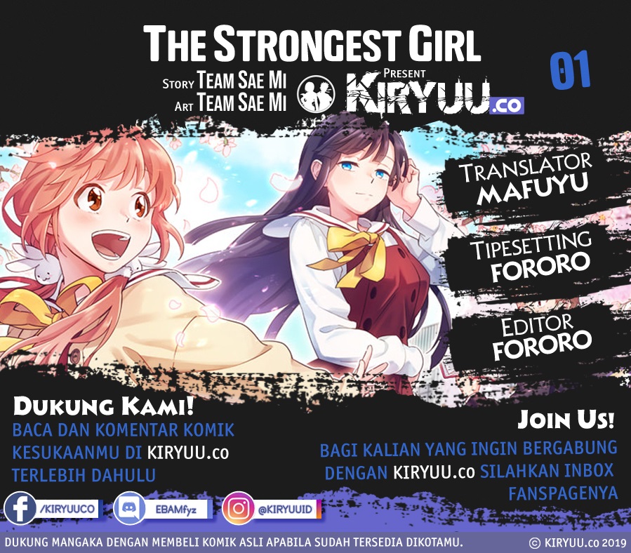 The Strongest Girl Chapter 1 - halaman 1