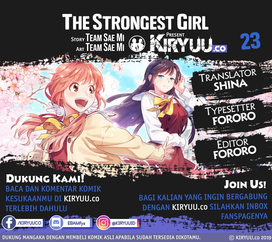 The Strongest Girl Chapter 23 - halaman 1