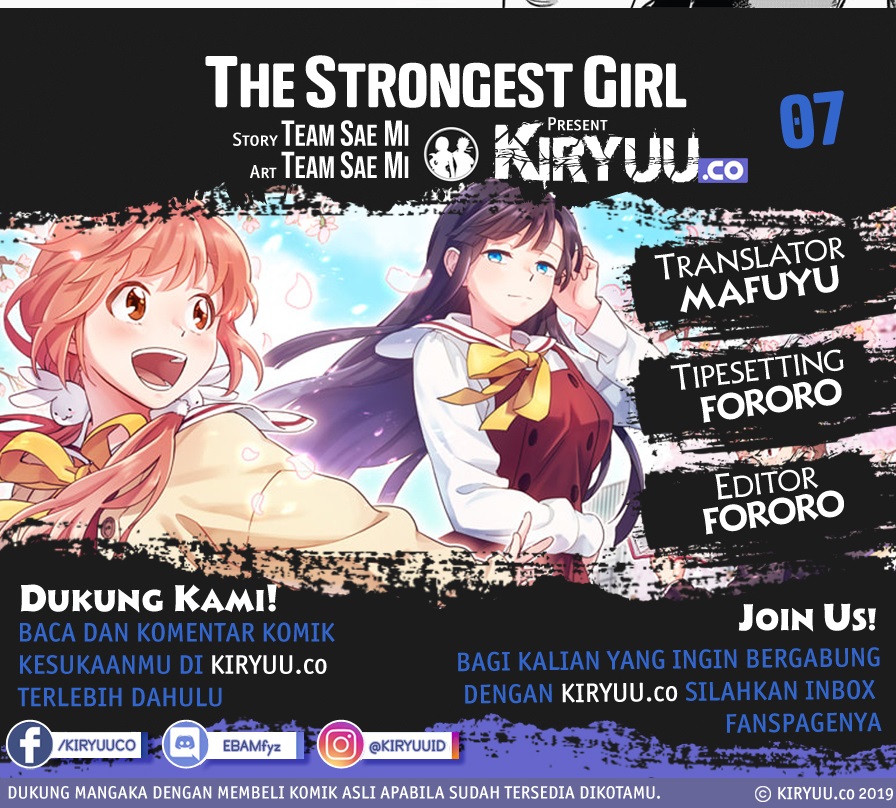 The Strongest Girl Chapter 7 - halaman 1