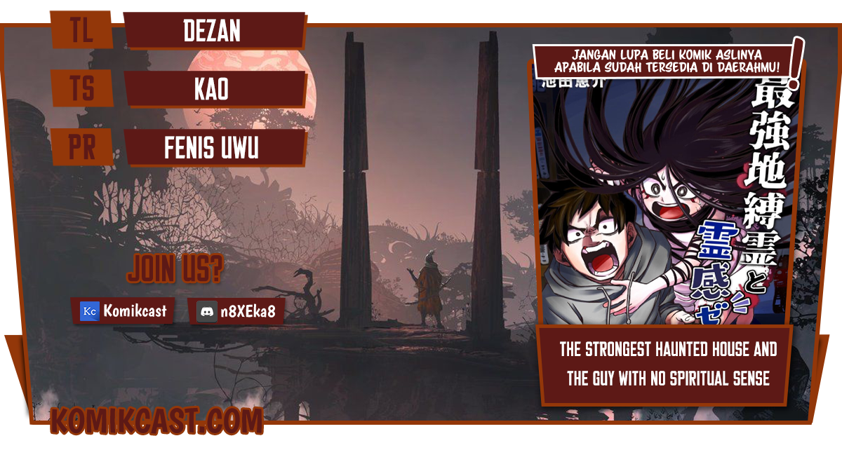 The Strongest Haunted House and the Guy With No Spiritual Sense Chapter 22 - halaman 1