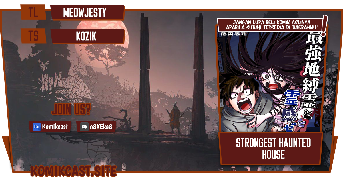 The Strongest Haunted House and the Guy With No Spiritual Sense Chapter 26 - halaman 1