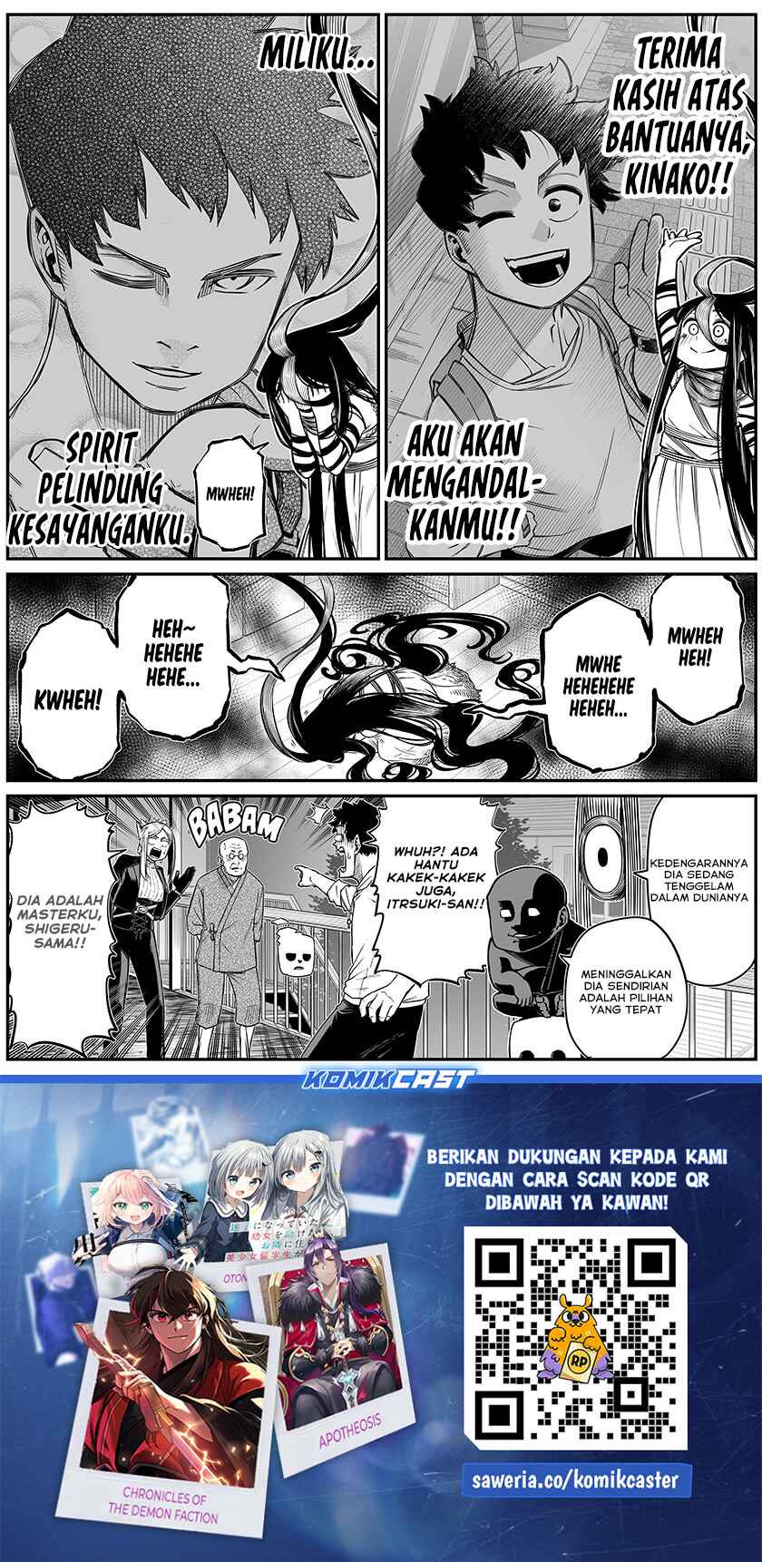 The Strongest Haunted House and the Guy With No Spiritual Sense Chapter 33 - halaman 9