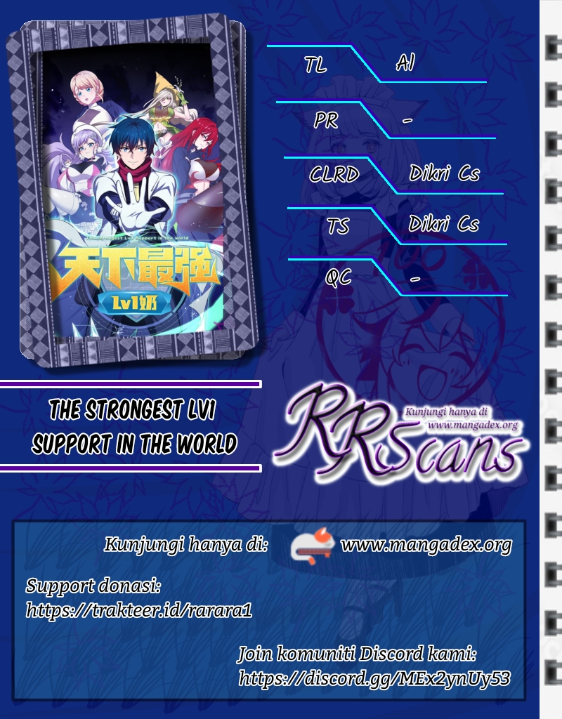 The Strongest Lv1 Support in the World Chapter 16 - halaman 1