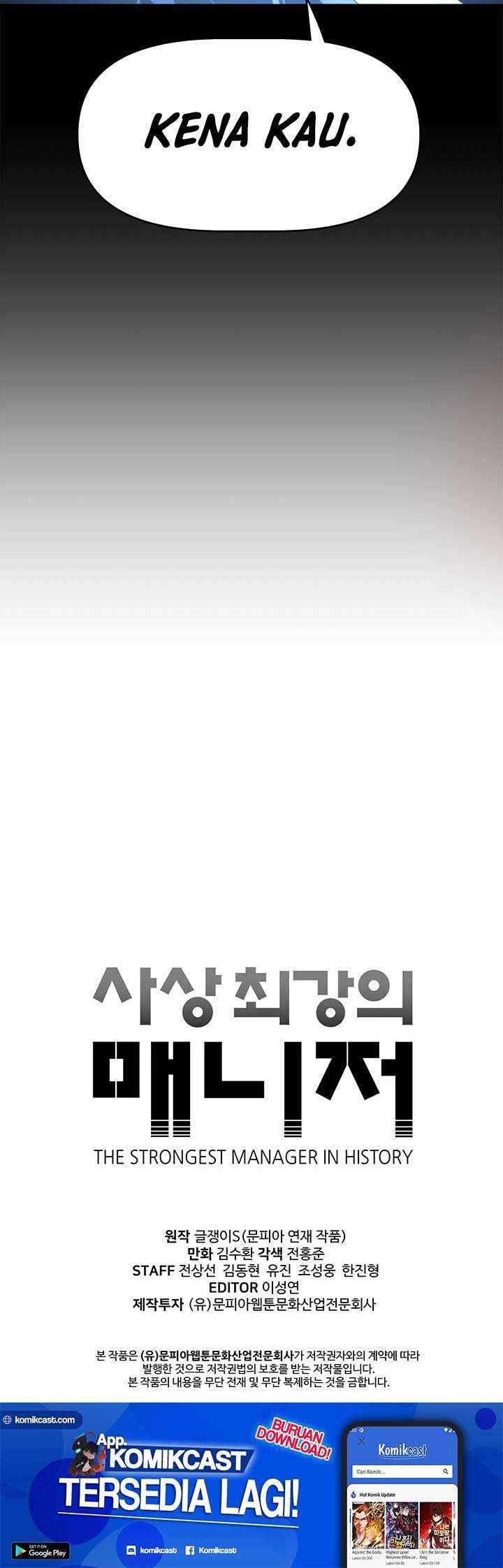 The Strongest Manager in History Chapter 38 - halaman 38
