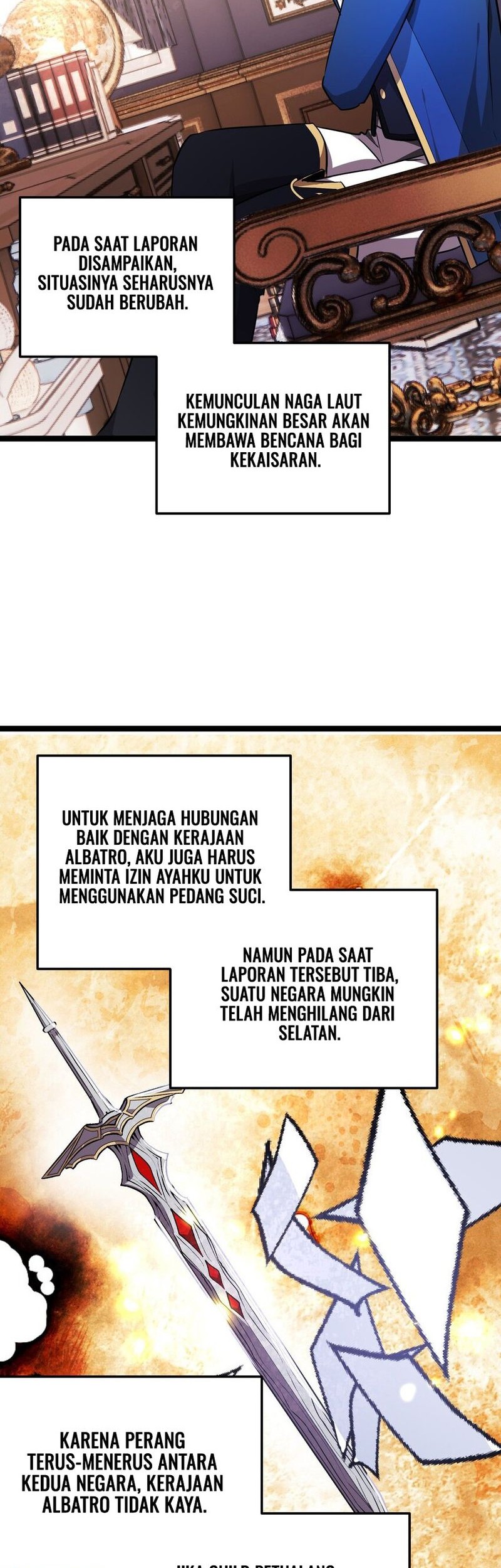 The Strongest Useless Prince’s Battle for The Throne Chapter 36 - halaman 38