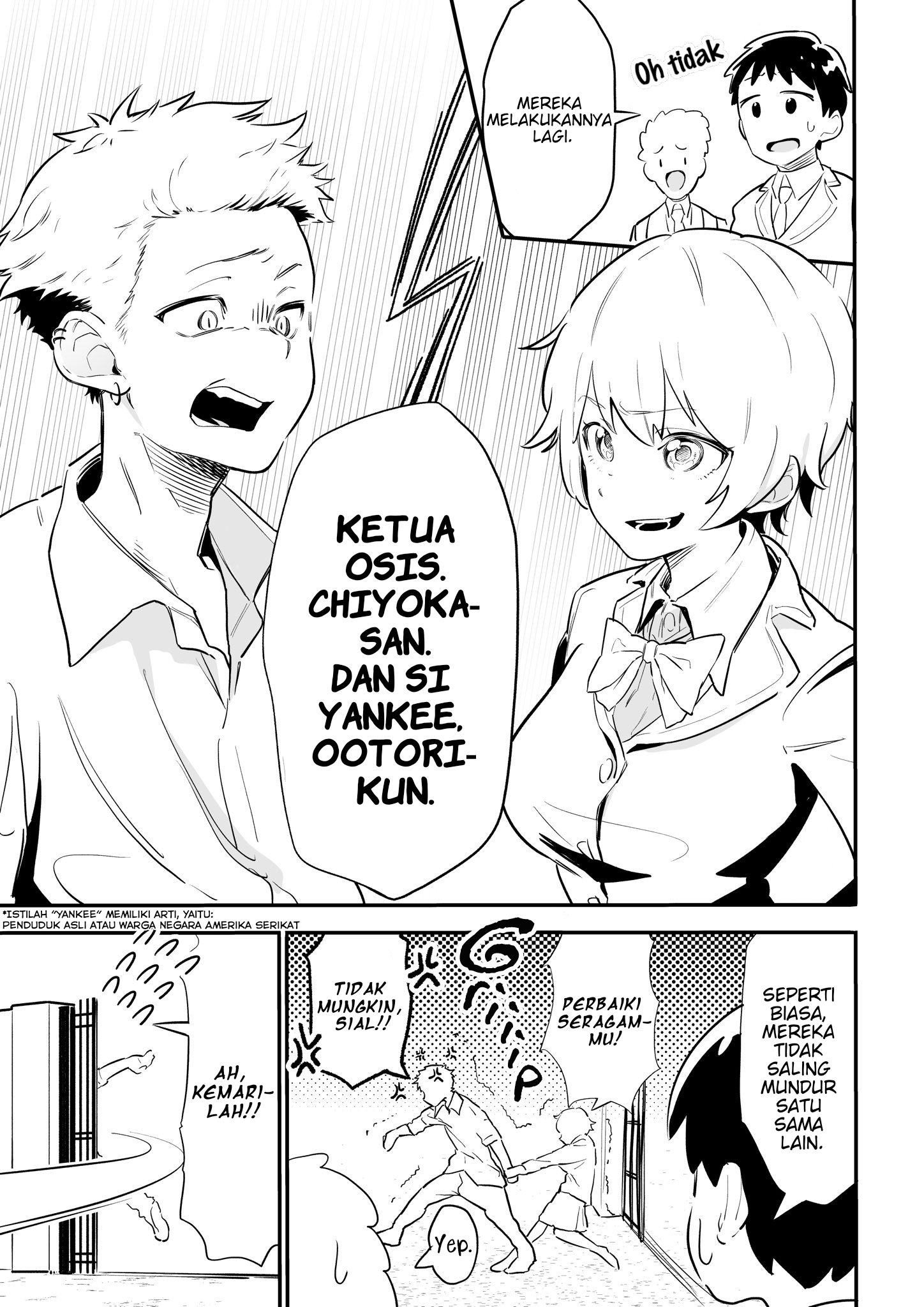 The Student Council President's Intention... (♡) Chapter 0 - halaman 1