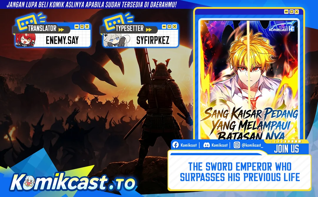 The Sword Emperor Who Surpasses His Previous Life Chapter 29 - halaman 1