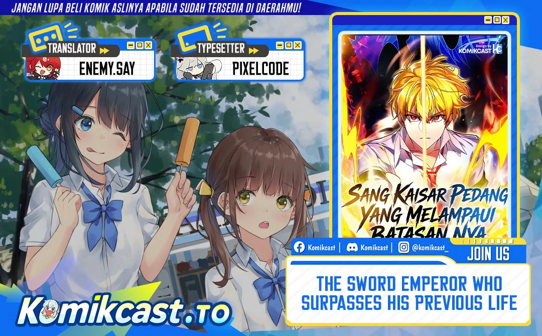 The Sword Emperor Who Surpasses His Previous Life Chapter 33 - halaman 1