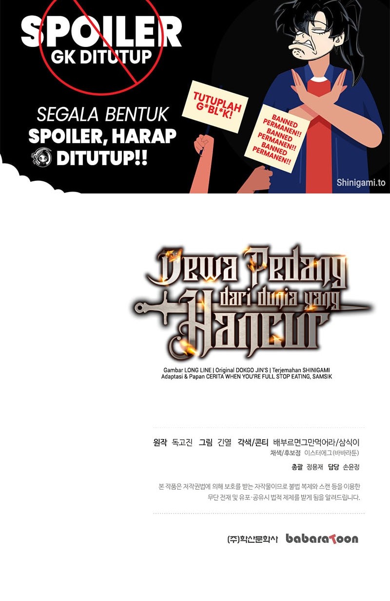 The Sword God From A Fallen World Chapter 27 - halaman 67