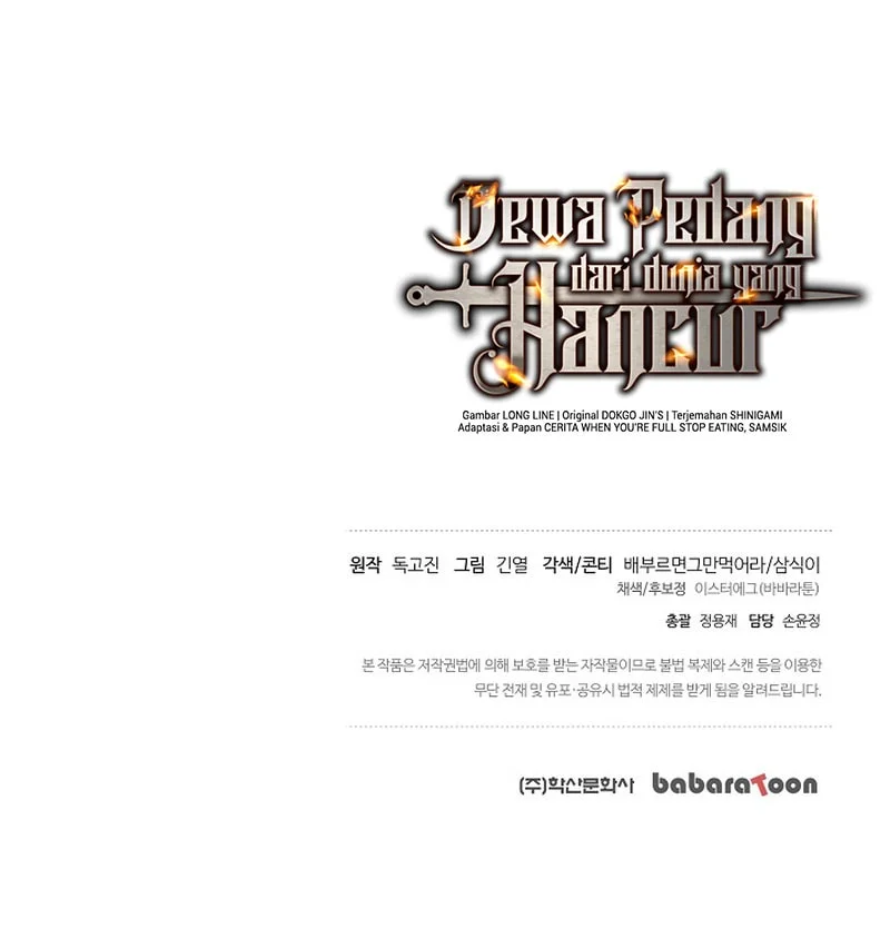 The Sword God From A Fallen World Chapter 44 - halaman 62