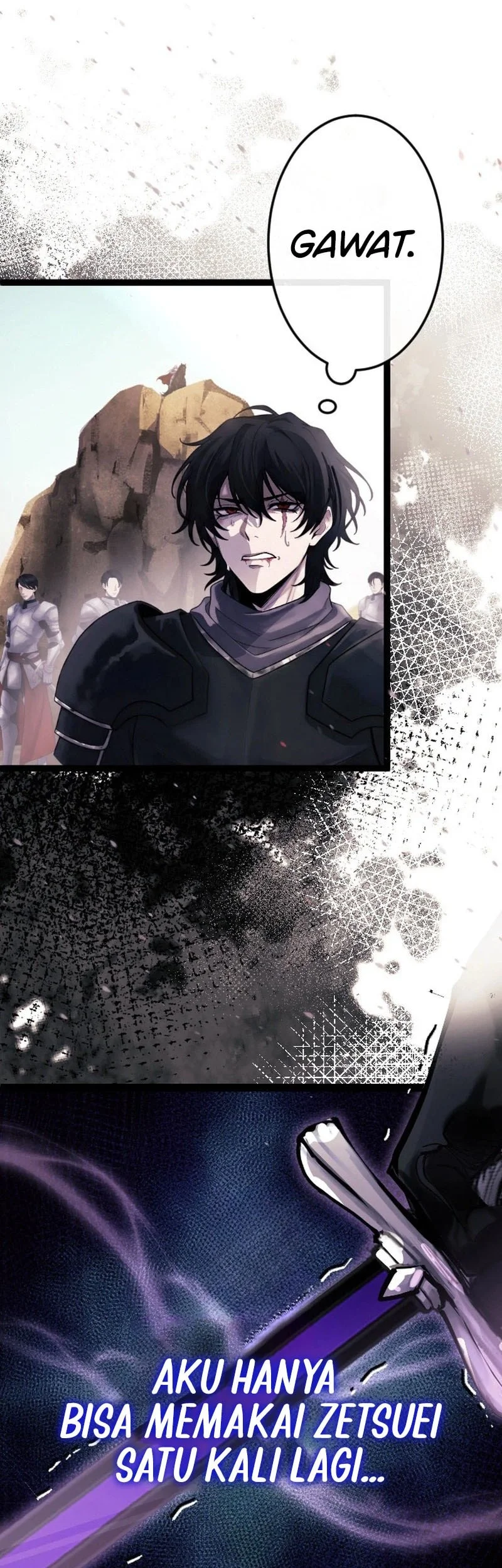 The Sword Saint Reincarnated Into A Noble Mage Family Chapter 1 - halaman 32
