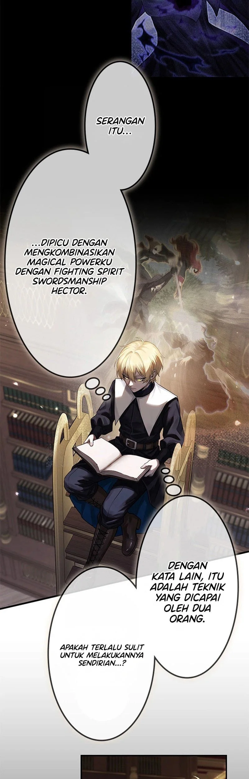 The Sword Saint Reincarnated Into A Noble Mage Family Chapter 12 - halaman 11