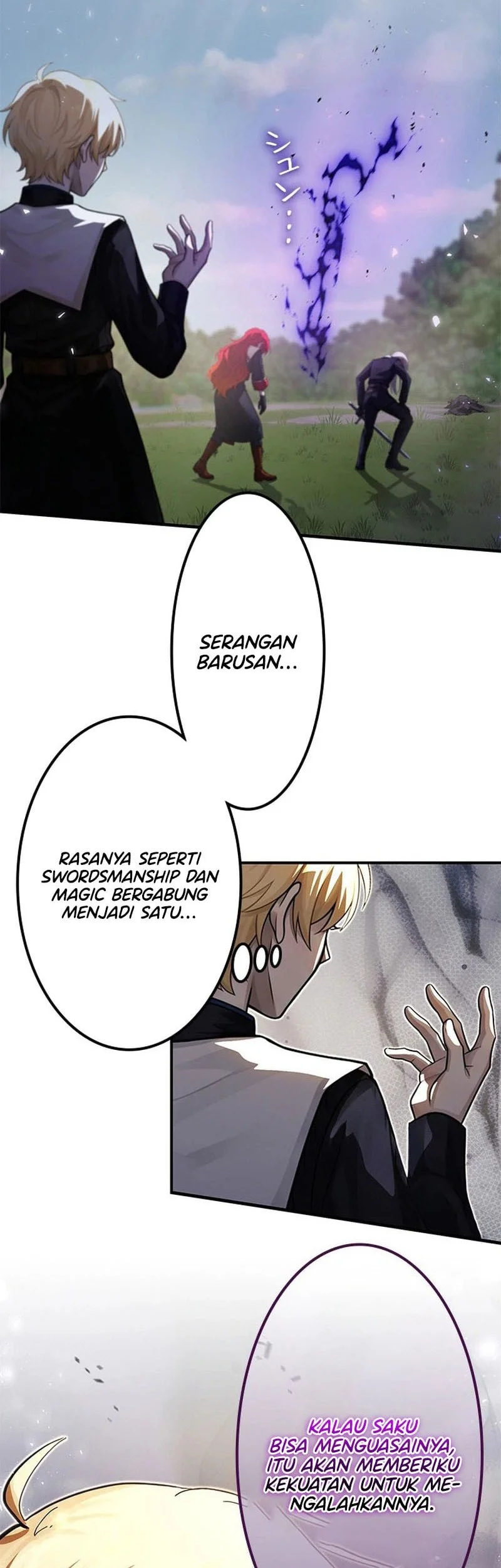 The Sword Saint Reincarnated Into A Noble Mage Family Chapter 12 - halaman 5