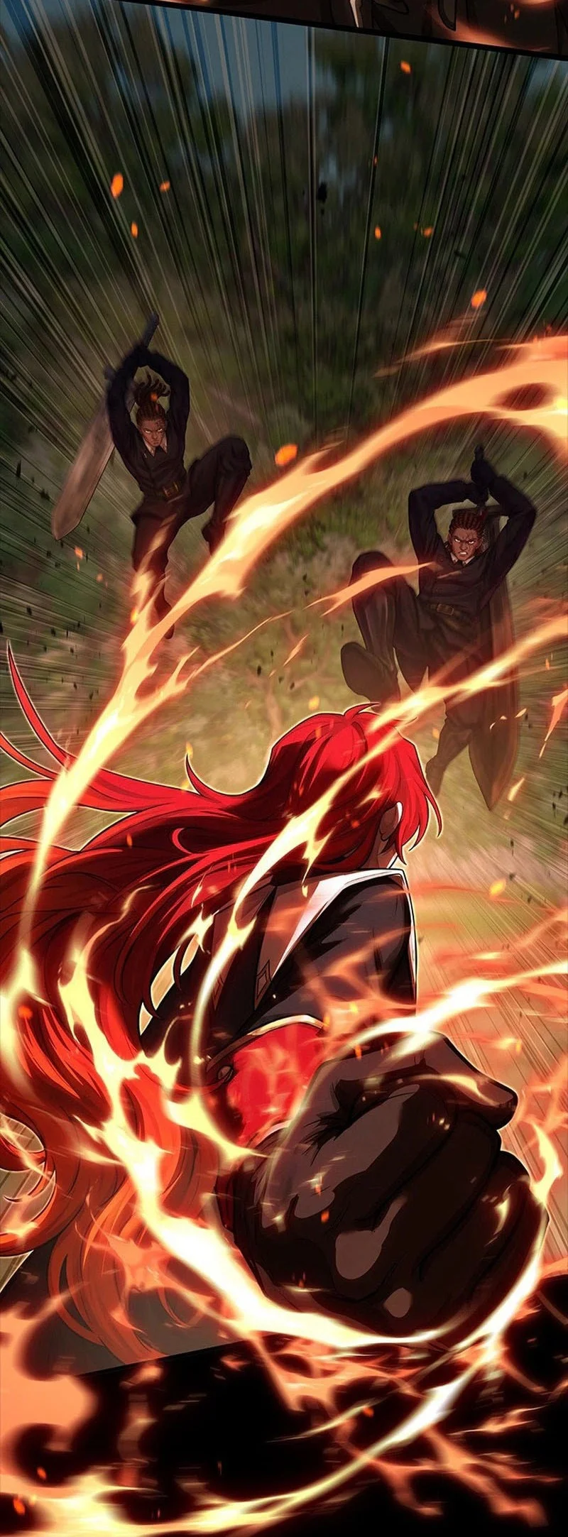 The Sword Saint Reincarnated Into A Noble Mage Family Chapter 12 - halaman 50