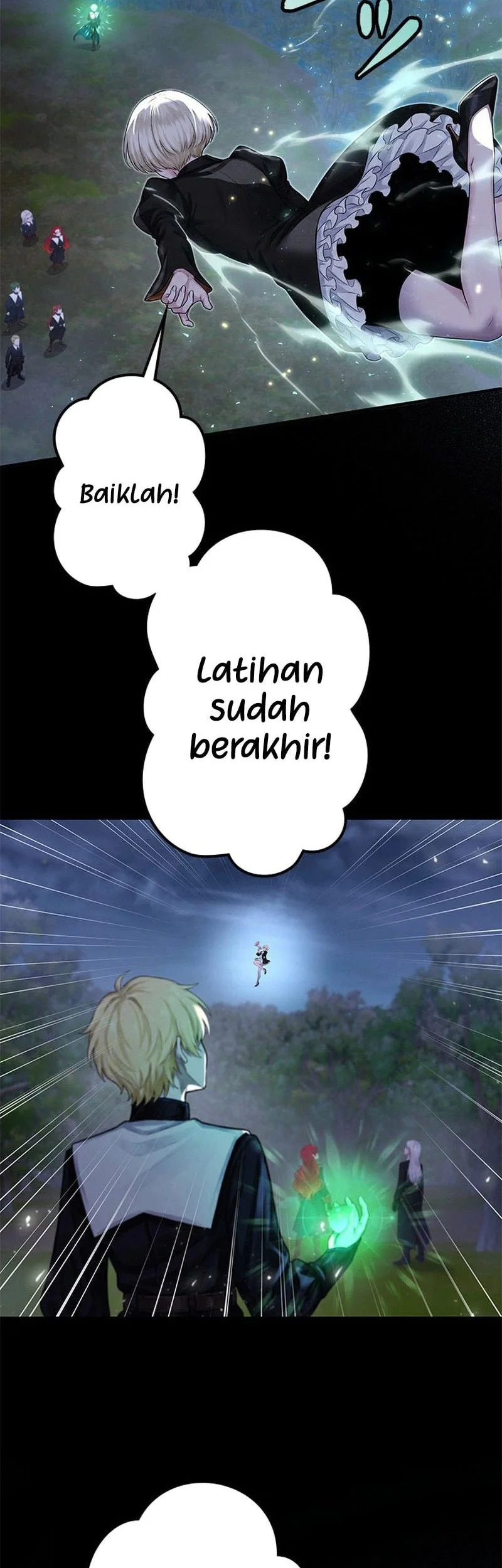 The Sword Saint Reincarnated Into A Noble Mage Family Chapter 14 - halaman 5