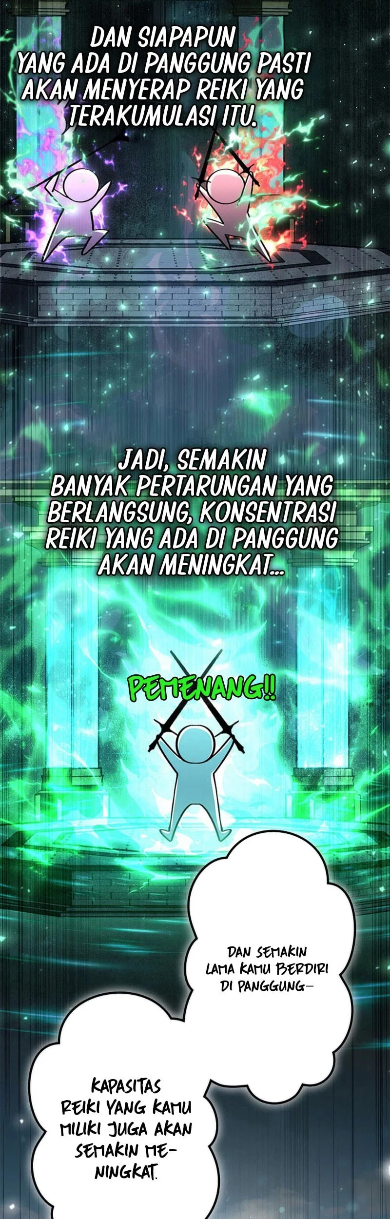 The Sword Saint Reincarnated Into A Noble Mage Family Chapter 16 - halaman 19