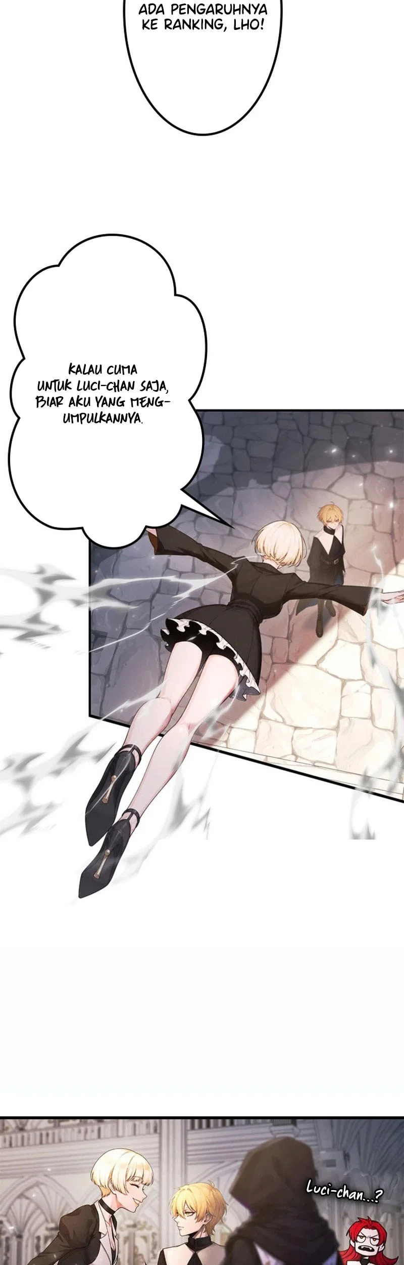 The Sword Saint Reincarnated Into A Noble Mage Family Chapter 16 - halaman 25