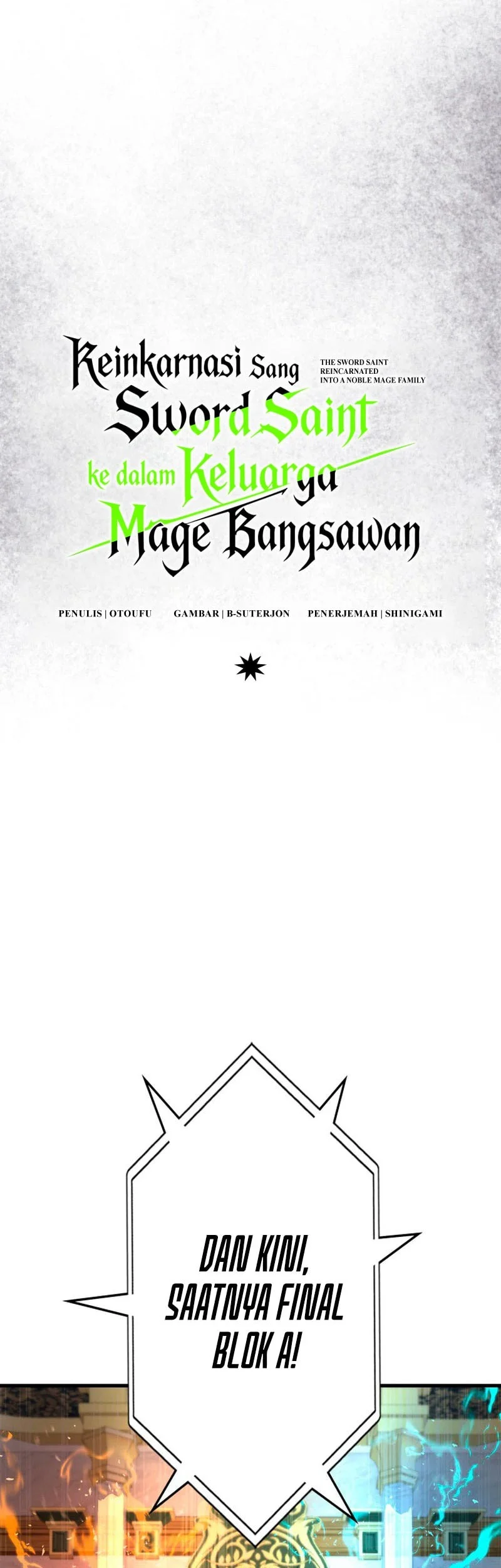 The Sword Saint Reincarnated Into A Noble Mage Family Chapter 17 - halaman 22