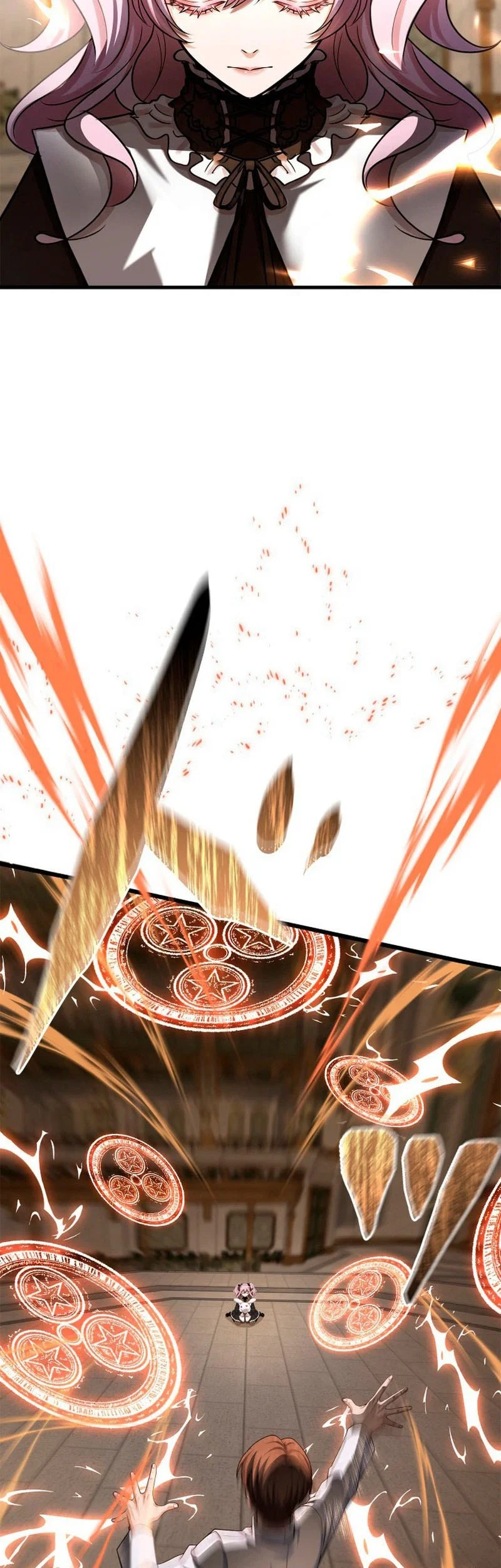 The Sword Saint Reincarnated Into A Noble Mage Family Chapter 17 - halaman 52