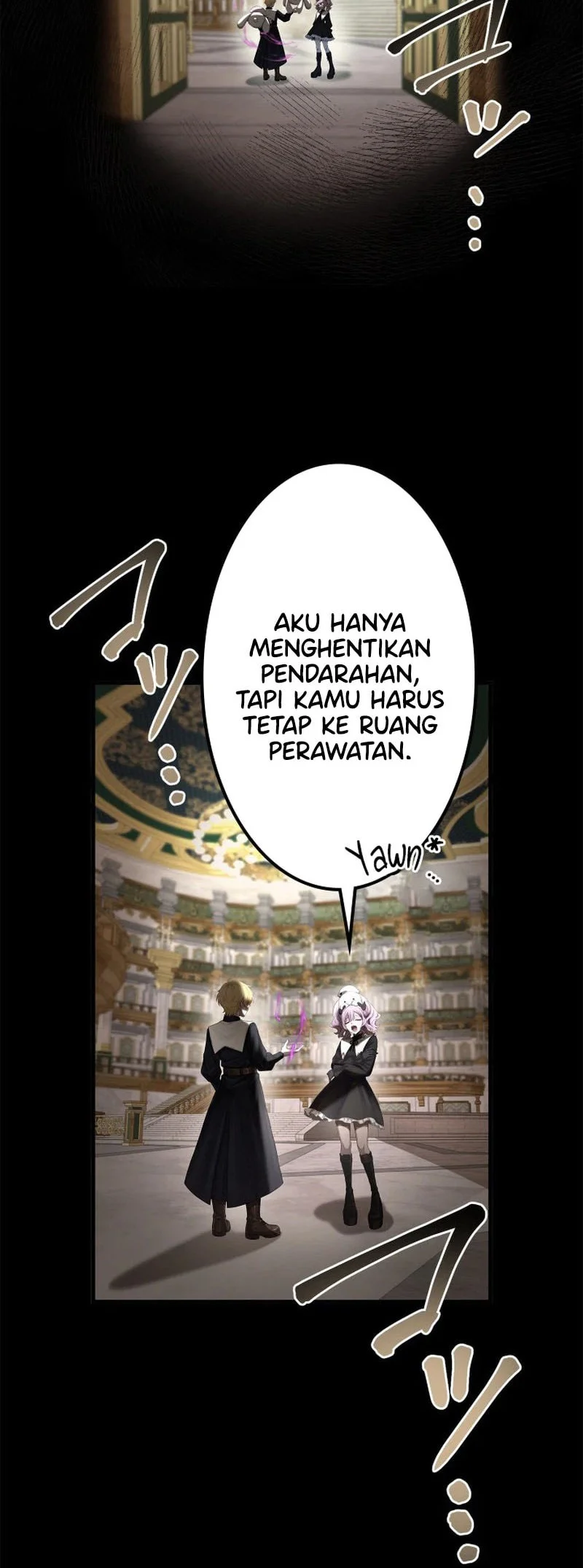 The Sword Saint Reincarnated Into A Noble Mage Family Chapter 19 - halaman 36