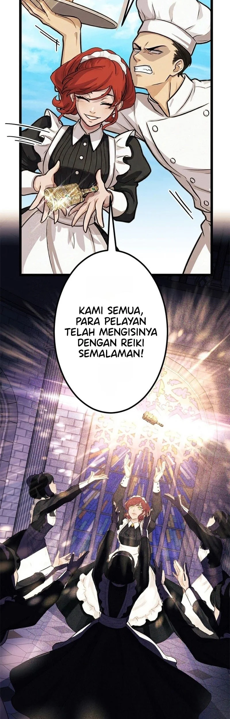 The Sword Saint Reincarnated Into A Noble Mage Family Chapter 2 - halaman 19