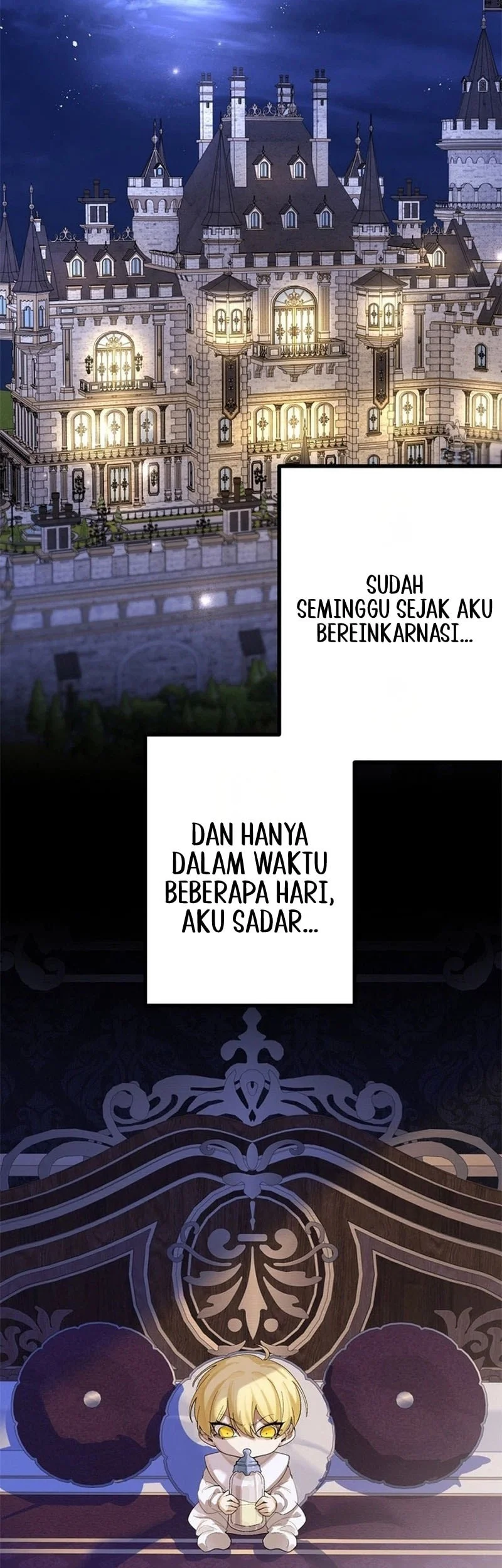 The Sword Saint Reincarnated Into A Noble Mage Family Chapter 2 - halaman 28