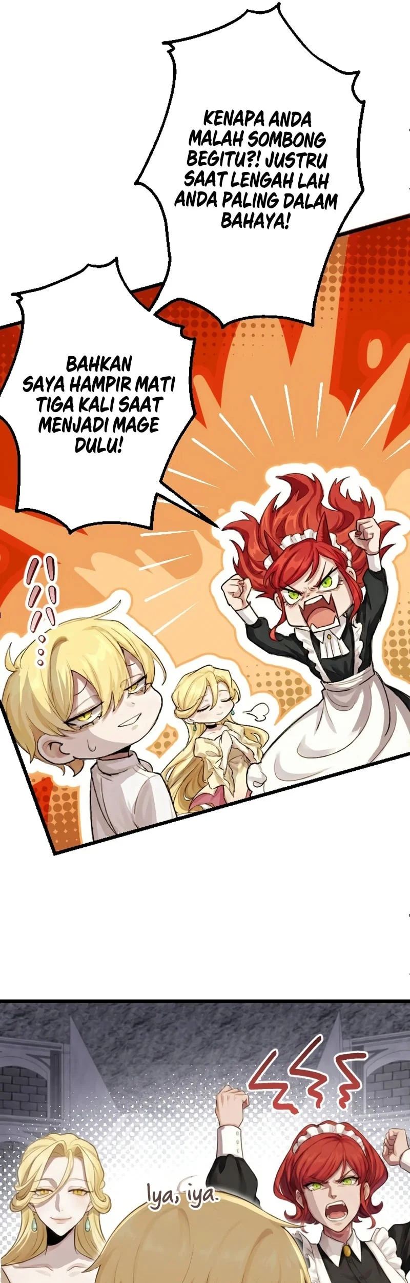 The Sword Saint Reincarnated Into A Noble Mage Family Chapter 3 - halaman 58