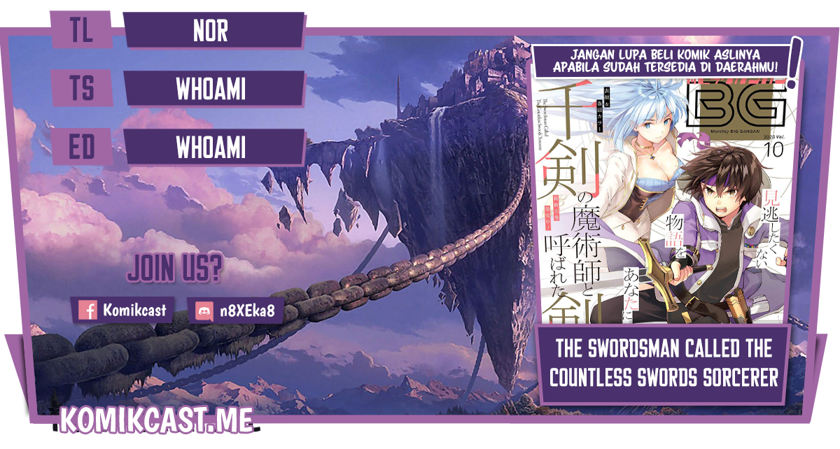 The Swordsman Called the Countless Swords Sorcerer Chapter 34 - halaman 1