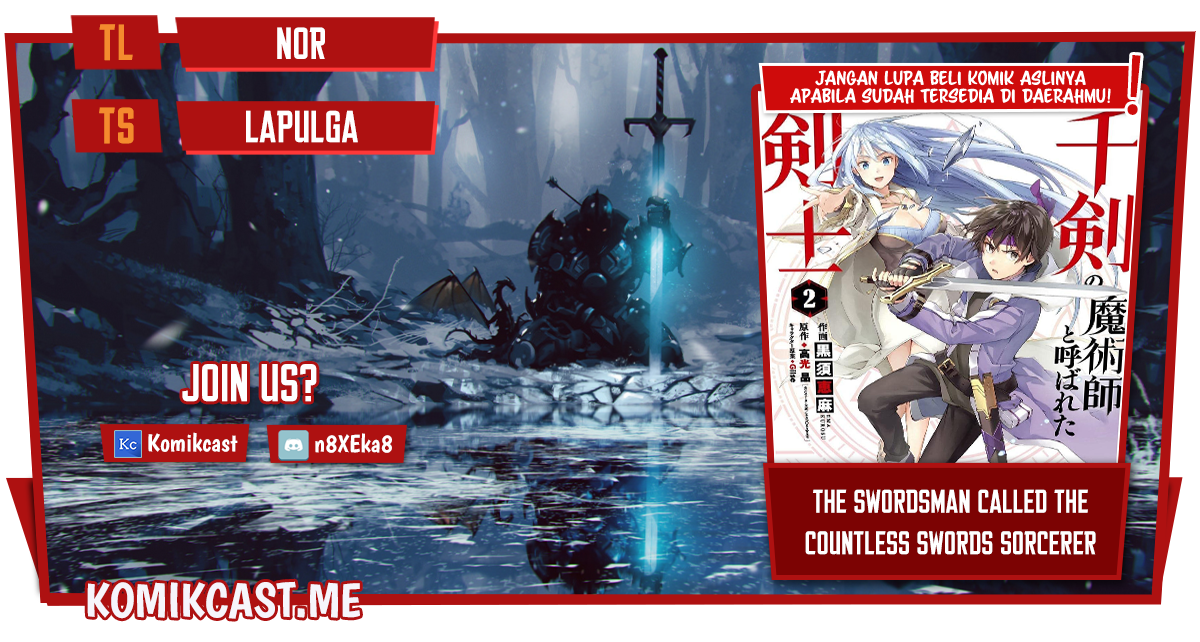 The Swordsman Called the Countless Swords Sorcerer Chapter 36 - halaman 1