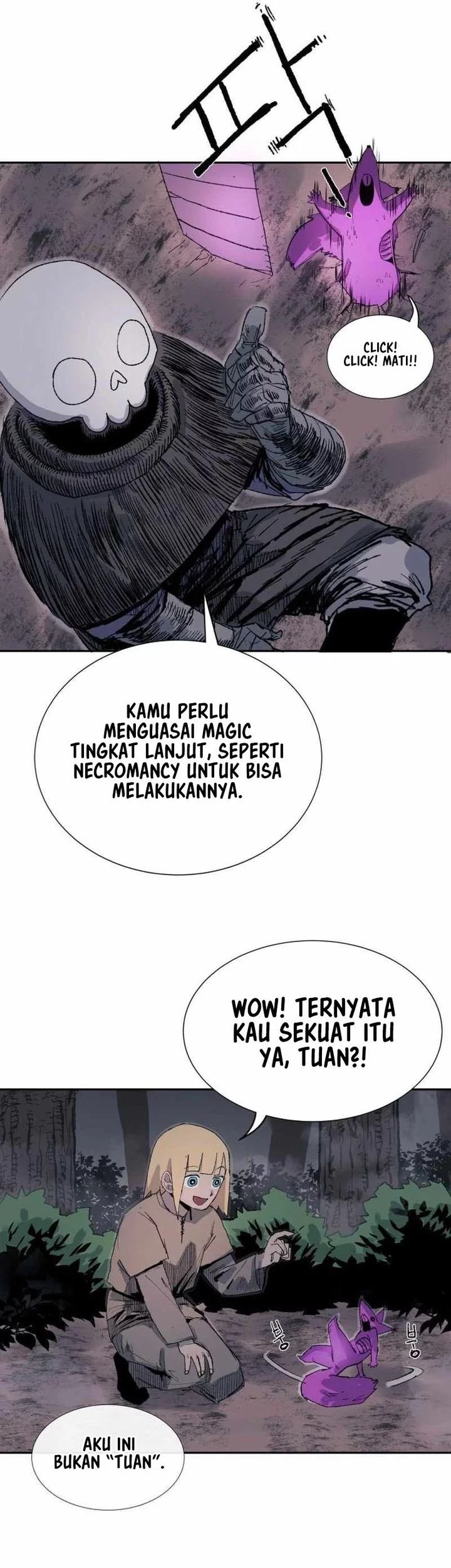 The Tale of the Skeleton Messenger Chapter 1 - halaman 15