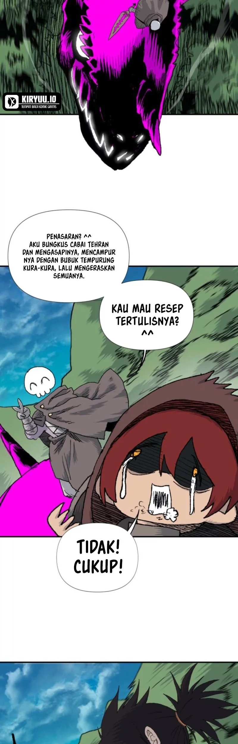 The Tale of the Skeleton Messenger Chapter 7 - halaman 44