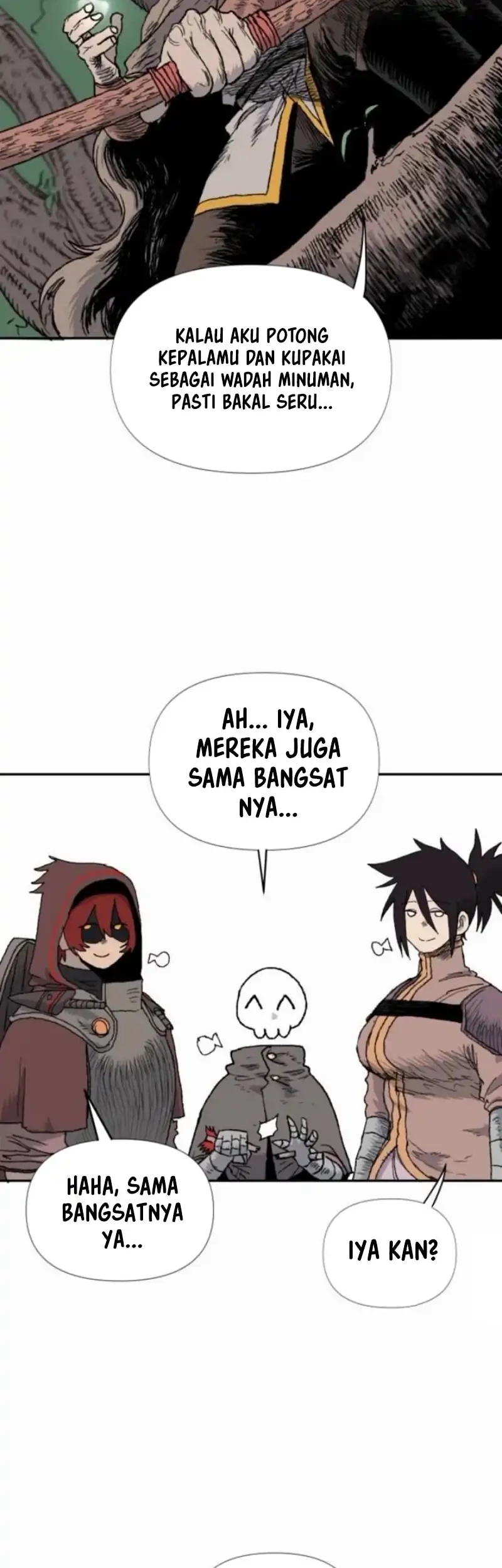 The Tale of the Skeleton Messenger Chapter 8 - halaman 12