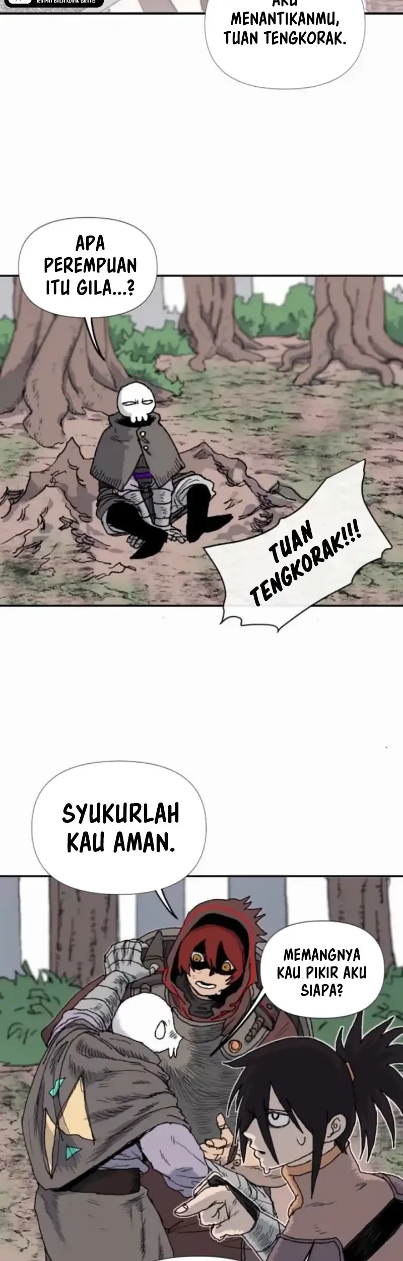 The Tale of the Skeleton Messenger Chapter 8 - halaman 9